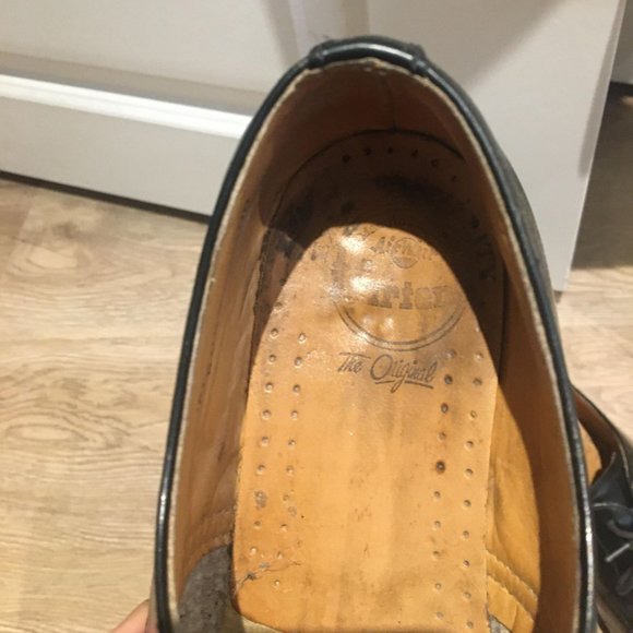 Vintage Made in England Doc Martens / Dr. Martens in black  leather - Picture 3 of 6